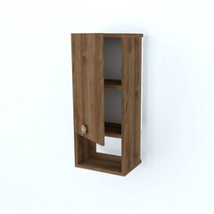 Шкафчик для ванной комнаты Kalune Design Mis, коричневый цена и информация | Шкафчики для ванной | kaup24.ee