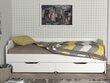 Voodi Kalune Design Young, 91,4x191 cm, valge цена и информация | Voodid | kaup24.ee