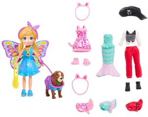 Кукла с аксессуарами Polly Pocket Mattel цена и информация | MUST Металлическая бутылочка с Ярким рисунком (без BPA) (500ml) для мальчиков от 3+ лет Серая с Машинкой | kaup24.ee