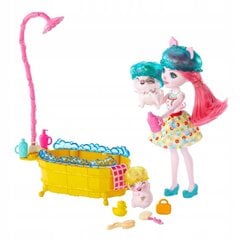 Набор ENCHANTIMALS Радостная история: ванная свиньи + кукла цена и информация | Игрушки для девочек | kaup24.ee
