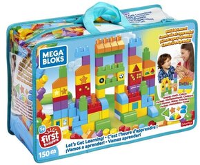 Mega Bloks "Hakkame õppima" klotsikott 150 tk. цена и информация | Игрушки для малышей | kaup24.ee