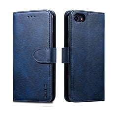 Sinine Ühildub Iphone 8/7 Magnetic Horizontal Flip Leather Case hind ja info | Telefoni kaaned, ümbrised | kaup24.ee