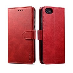 Punane Ühildub Iphone 8/7 Magnetic Horizontal Flip Leather Case hind ja info | Telefonikaaned ja ümbrised | kaup24.ee