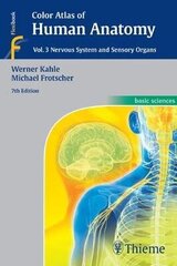 Color Atlas Of Human Anatomy, Vol. 3: Nervous System And Sensory Organs 7Th Edition, Volume 3 hind ja info | Entsüklopeediad, teatmeteosed | kaup24.ee