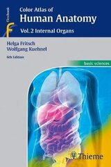 Color Atlas Of Human Anatomy: Vol. 2: Internal Organs 6Th Edition, Volume 2, Internal Organs hind ja info | Entsüklopeediad, teatmeteosed | kaup24.ee