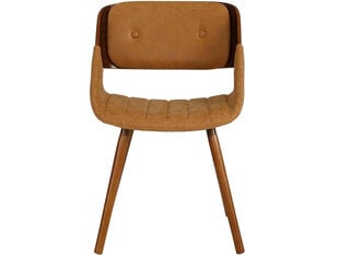 2 tooli komplekt Notio Living Larson, pruun hind ja info | Söögitoolid, baaritoolid | kaup24.ee
