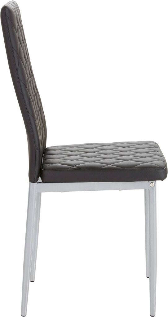 2 tooli komplekt Notio Living Barak, must цена и информация | Söögilaua toolid, köögitoolid | kaup24.ee