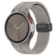 (Kella 4 Classic 46mm Grey)Originaal silikoonrihm Samsungi kellale 5/4 44mm 40mm kell5 Pro 45mm magnetpandlaga rihm Galaxy Watch 4 Classic 42 46mm jaoks – kellarihmad цена и информация | Аксессуары для смарт-часов и браслетов | kaup24.ee