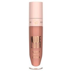 Жидкая помада Golden Rose Nude Look Velvety Matte 5,5 мл, 02 Peachy Nude цена и информация | Помады, бальзамы, блеск для губ | kaup24.ee