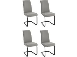 Комплект из 4-х стульев Notio Living Hakeem, серый цена и информация | Стулья для кухни и столовой | kaup24.ee