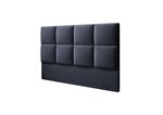 Изголовье кровати Mazzini Sofas Begonia 140 см, темно-синее