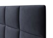 Voodipeats Mazzini Sofas Begonia 180 cm, tumesinine цена и информация | Voodid | kaup24.ee