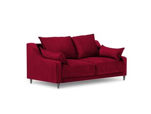 Kahekohaline samet diivan Mazzini Sofas Lilas, punane цена и информация | Диваны | kaup24.ee