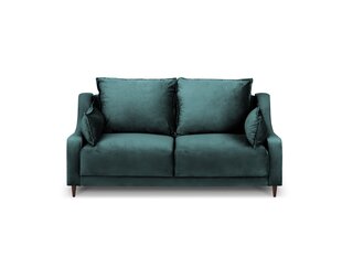 Двухместный бархатный диван Mazzini Sofas Freesia, зеленый цена и информация | Диваны | kaup24.ee