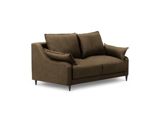 Двухместный диван Mazzini Sofas Ancolie, коричневый цена и информация | Диваны | kaup24.ee