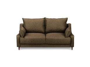 Двухместный диван Mazzini Sofas Ancolie, коричневый цена и информация | Диваны | kaup24.ee