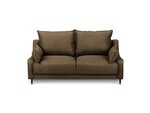 Двухместный диван Mazzini Sofas Ancolie, коричневый