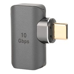 C-tüüpi USB3.1 magnetadapteri 24 kontaktiga tugi 4K 8K 60HZ HDR tumehall C-tüüpi täisnurga adapter sülearvutitele, tahvelarvuti hind ja info | Tahvelarvuti kaaned ja kotid | kaup24.ee