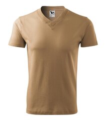 V-neck футболка Unisex черная цена и информация | Meeste T-särgid | kaup24.ee