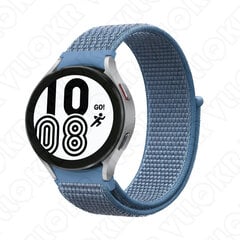 (Galaxy Watch4, 44 mm kattega sinine) Rihm Samsung Galaxy Watch 5 44 mm 40 mm rihmaga kella 4 4klassikaline 42 46 mm lünkadeta nailonist aasa käevõru Galaxy Watch 5 Pro jaoks 45 mm – kellarihmad цена и информация | Аксессуары для смарт-часов и браслетов | kaup24.ee