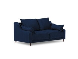 Двухместный бархатный диван Mazzini Sofas Freesia, синий цена и информация | Диваны | kaup24.ee