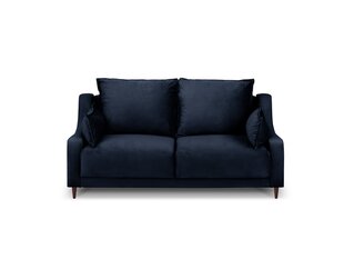 Двухместный бархатный диван Mazzini Sofas Freesia, темно-синий цена и информация | Диваны | kaup24.ee