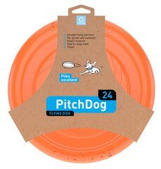 Игрушка для собак PitchDog 24 см, оранжевая цена и информация | Игрушки для собак | kaup24.ee