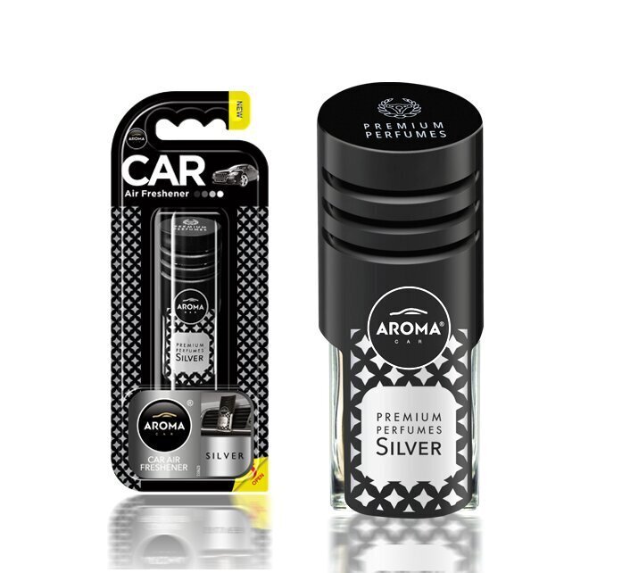 Õhuvärskendaja autosse AROMA Prestige Silver 10,5 g hind ja info | Autolõhnastajad | kaup24.ee