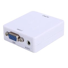 Преобразователь интерфейса мультимедиа VGA в High Definition Mini HD 1080P Conversion Box AdapterWhite цена и информация | Охлаждающие подставки и другие принадлежности | kaup24.ee