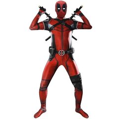 Deadpool Cosplay Kostüüm Lastele Täiskasvanute Kostüüm Anime Superkangelane Cosplay Surmavaatleja Anime Täiskasvanute Teenindus Trikookübarad Aksessuaarid Anime – WELLNGS 5 TK 5... hind ja info | Karnevali kostüümid | kaup24.ee