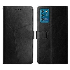 Must Y Stitching Pu Case Ühildub Zte Blade V30 Vitaga hind ja info | Telefoni kaaned, ümbrised | kaup24.ee