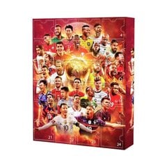 MM-i advendikalender 2024. aasta MM-i advendikalender Christmas Blind Box Messi, Kairo, Mbappe hind ja info | Jõulukaunistused | kaup24.ee