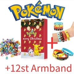 Pokemoni figuuriteema 2023 advendikalender Xmas New Design Ed hind ja info | Jõulukaunistused | kaup24.ee