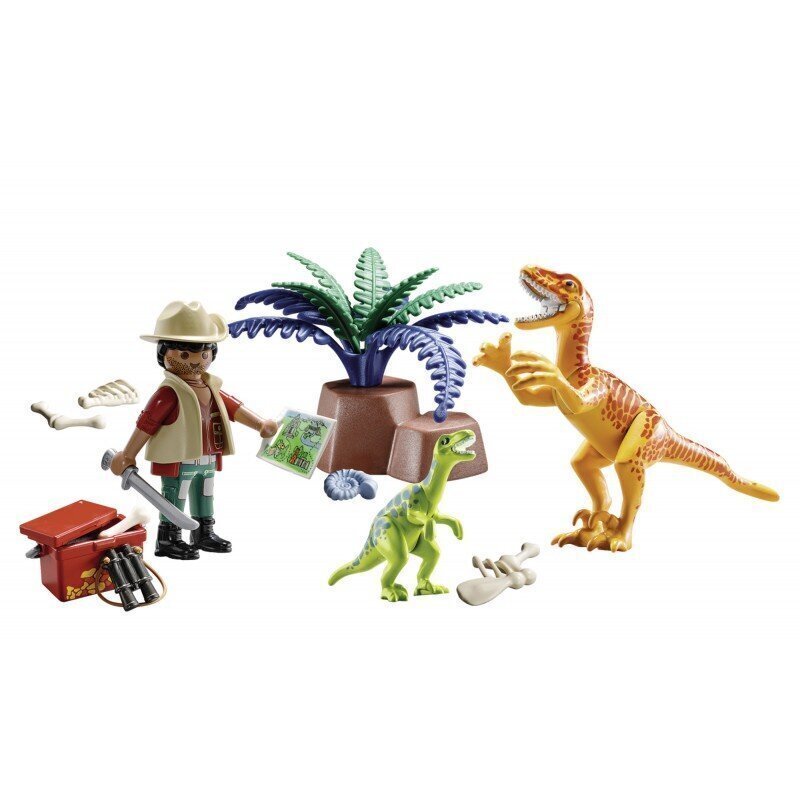 70108 PLAYMOBIL® Dinos Dinosauruse kohver цена и информация | Klotsid ja konstruktorid | kaup24.ee