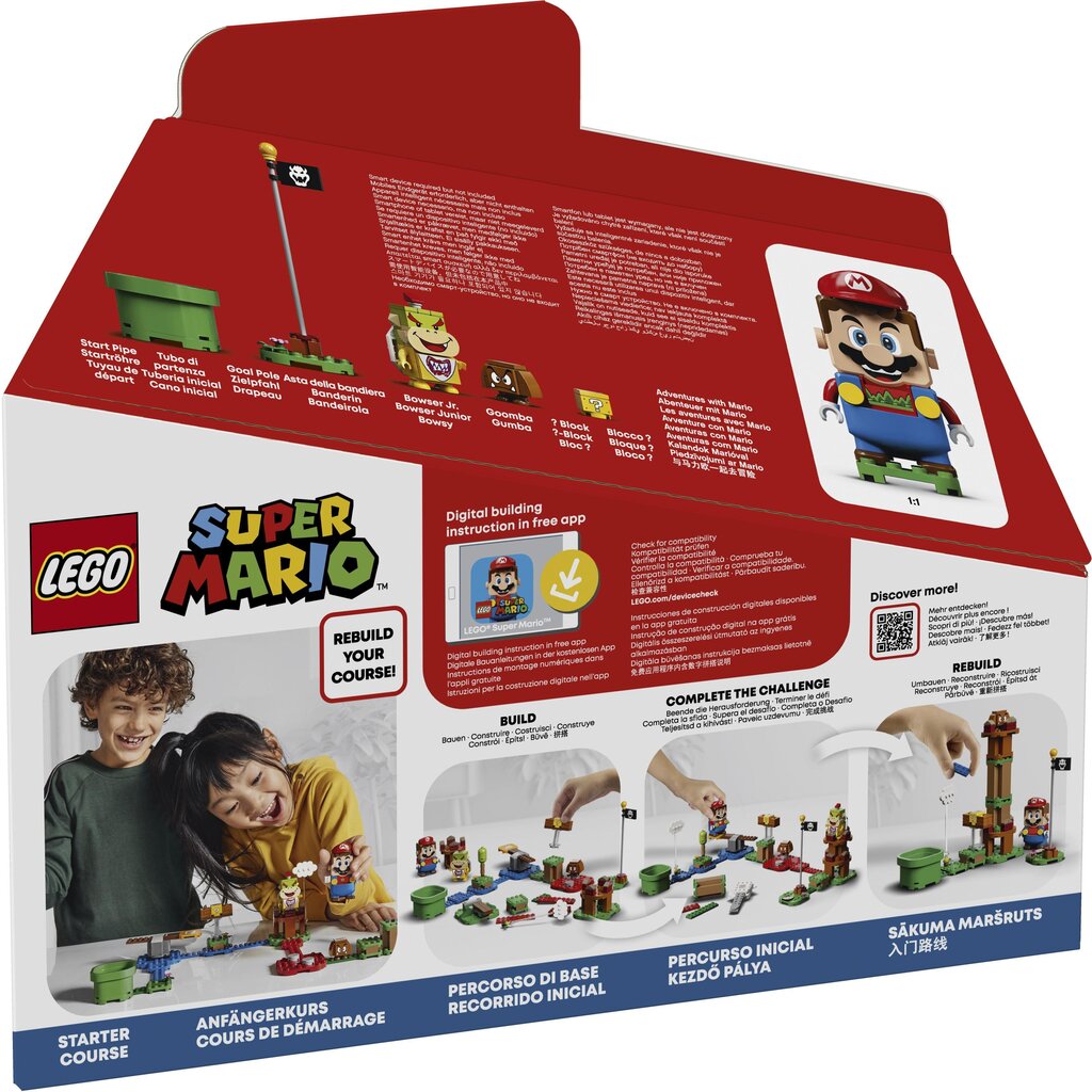 71360 LEGO® Super Mario Seiklused Mario stardipaketiga hind ja info | Klotsid ja konstruktorid | kaup24.ee