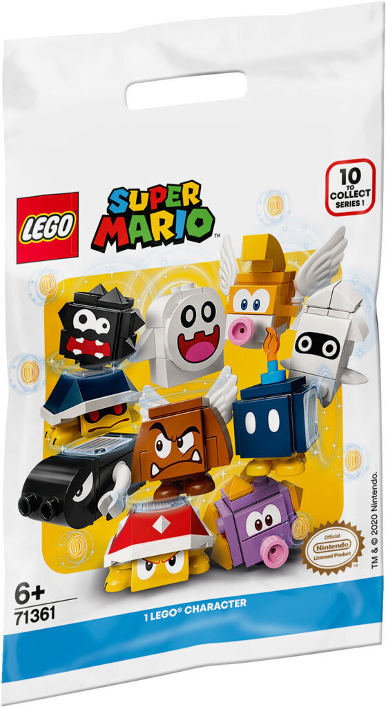 71361 LEGO® Super Mario Tegelaskujude komplektid цена и информация | Klotsid ja konstruktorid | kaup24.ee