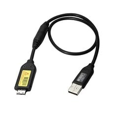 USB laadija kaamerakaabel Samsungile Pl20 Pl10 Pl50 Pl51 Pl55 Pl60 Pl65 Pl80 - must hind ja info | Kaablid ja juhtmed | kaup24.ee