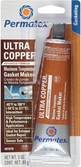 PERMATEX Силиконовый герметик ULTRA SOPPER 85g цена и информация | Автохимия | kaup24.ee