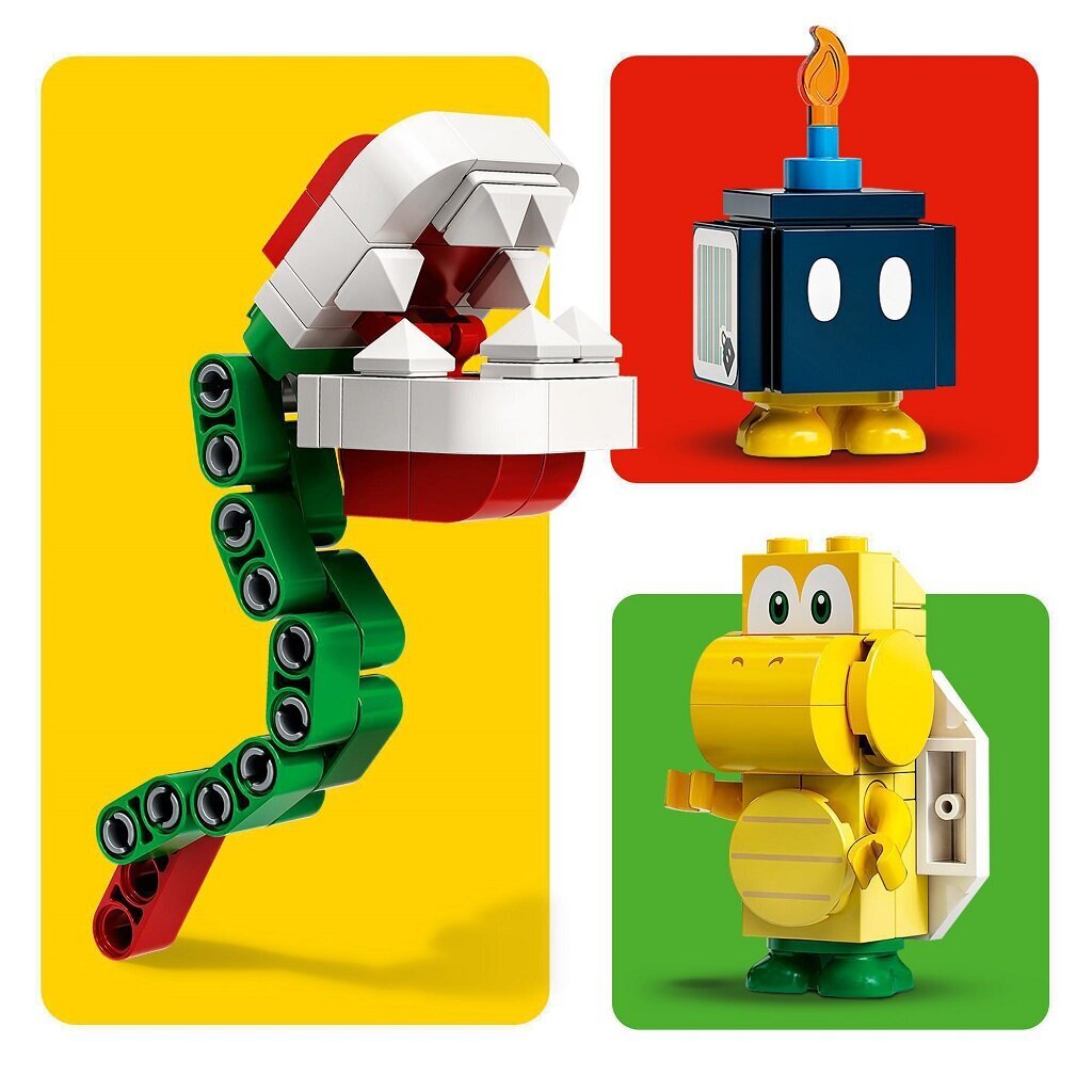 71362 LEGO® Super Mario Kaitsekindluse lisandmoodul цена и информация | Klotsid ja konstruktorid | kaup24.ee