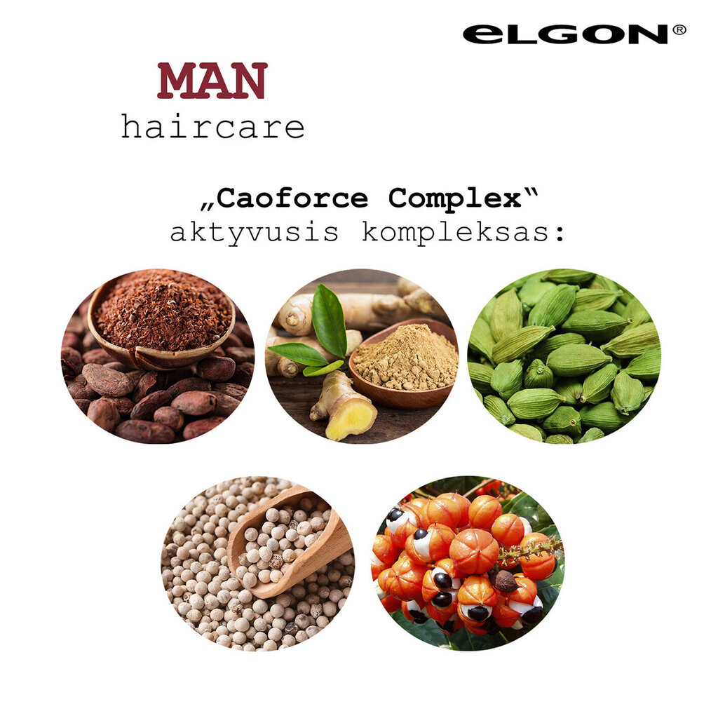 Geel juuksevärv meestele Elgon Man Upgray Nr. 4 80 ml, pruun hind ja info | Juuksevärvid | kaup24.ee