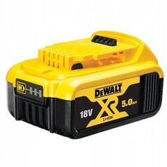 DEWALT 18V MAX XR aku, liitiumioon, 4,0 Ah (DCB205), multifunktsionaalne -GSLA 18V5000ah цена и информация | Шуруповерты, дрели | kaup24.ee