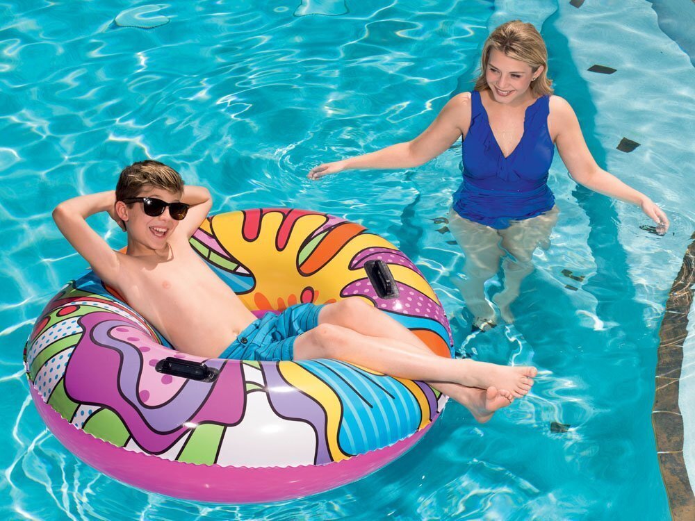 Ujumisrõngas Bestway Pop, värviline hind ja info | Täispuhutavad veemänguasjad ja ujumistarbed | kaup24.ee