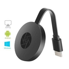 Juhtmeta WiFi-ekraani dongle HDMI, WiFi juhtmevaba miniekraani jagamine цена и информация | Мультимедийные проигрыватели | kaup24.ee