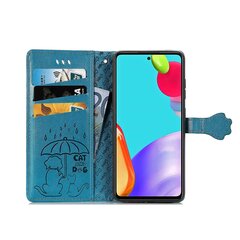 Samsung Galaxy A52s 5g multikas kass koera rahakoti ümbris, nahast klapp telefoni kate krediitkaardi pesadega hind ja info | Telefoni kaaned, ümbrised | kaup24.ee