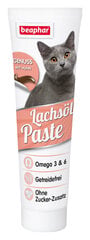 Beaphar Lachsol Paste добавка для кошек с лососевым маслом 100г цена и информация | Витамины, пищевые добавки и товары от паразитов | kaup24.ee