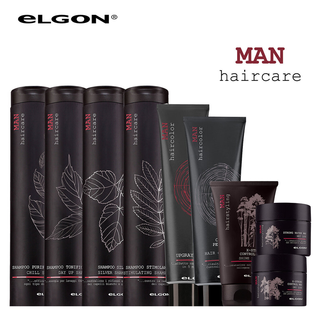 Juuksevärv meestele Elgon Man Ebony 150 ml, must цена и информация | Juuksevärvid | kaup24.ee