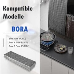 2-pakk aktiivsöefilter Bora Pure/x Pure/s Pure õhupuhastile, Puakf filtritarvikud vahetusfilter uus 2024 hind ja info | Köögimööbli komplektid | kaup24.ee