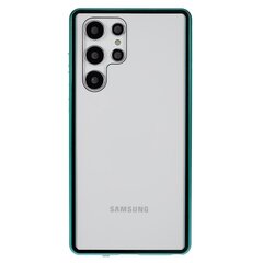 Для Samsung Galaxy S22 Ultra 5G чехол с полной защитой, двухстороннее закаленное стекло + металлическая рамка C цена и информация | Чехлы для телефонов | kaup24.ee