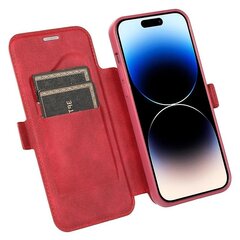 Для iPhone 14 Pro Slide Camera Protection Folio Phone Case Folio Case из искусственной кожи с подставкой и держателем для карт цена и информация | Чехлы для телефонов | kaup24.ee