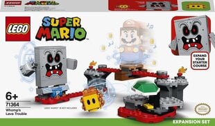 71364 LEGO® Super Mario Whomp невзгоды лавы Дополнительный набор цена и информация | Конструкторы и кубики | kaup24.ee